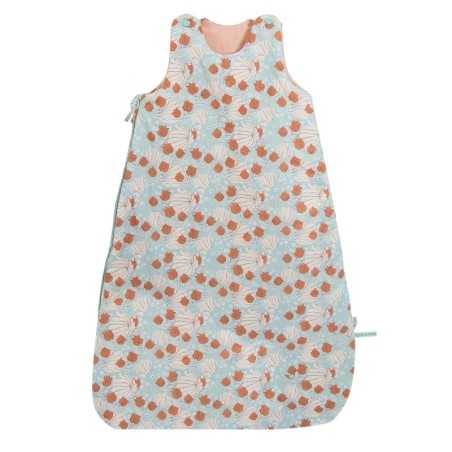 GIGOTEUSE FLEURIE BLEUE 90 CM APRES LA PLUIE