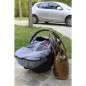 CHANCELIERE SIEGE AUTO 0-12 MOIS GRIS CHINE DOTS