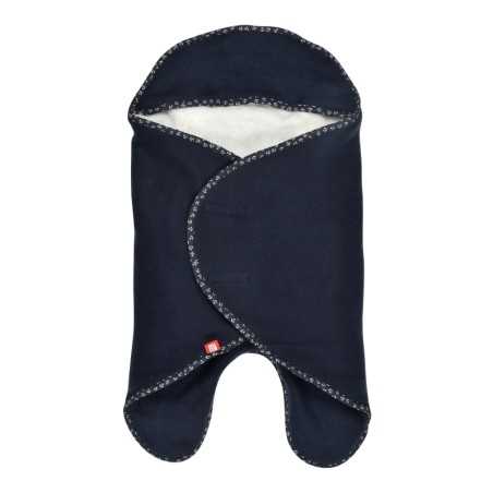 BABYNOMADE DOUBLE POLAIRE - 0-6M - MARINE