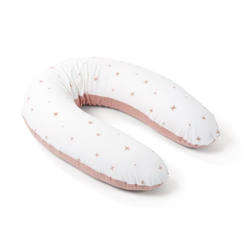 COUSSIN DE MATERNITE DOOMOO PINK STARS