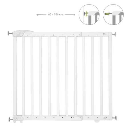 DECO POP - BLANC - FIXATION VIS ET PRESSION