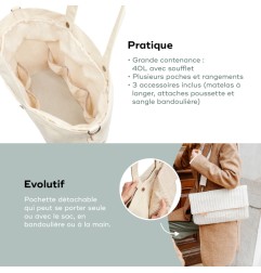 SAC A LANGER TOTE BAG
