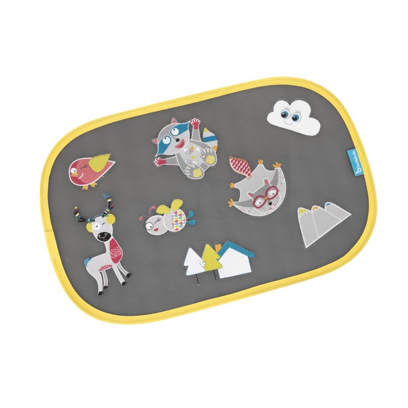 LOT PARE-SOLEIL X 2 + STICKERS MONTAGNE