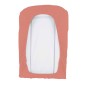 HOUSSE MATELAS A LANGER 50X75 TERRACOTTA