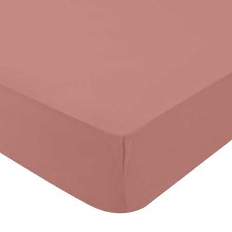 DRAP-HOUSSE JERSEY 60X120 CM TERRACOTTA