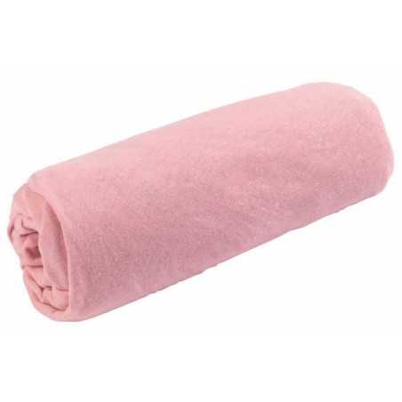 DRAP-HOUSSE JERSEY 70X140 CM ROSE FONCE