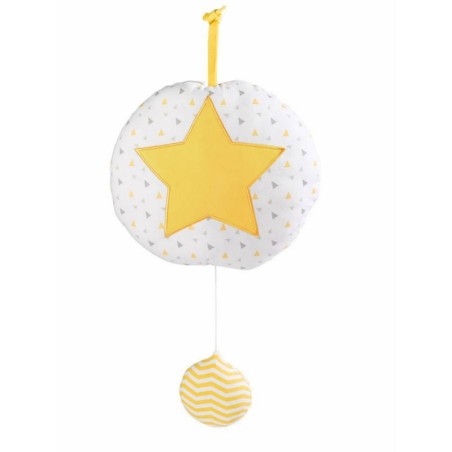 COUSSIN MUSICAL GRAINE DE MOUTARDE