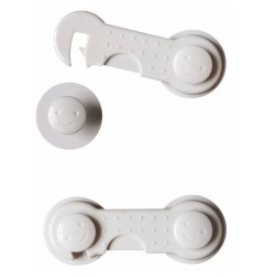 LOQUETS RIGIDES X2 BLANC