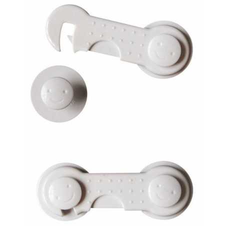 LOQUETS RIGIDES X2 BLANC