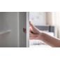 ARMOIRE 2 PORTES ROUGE CONCEPT