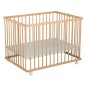 PARC BOIS PLIANT ALIZEE 2 BRUT
