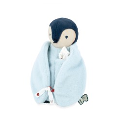 PELUCHE A BISOUS MANCHOT BLEU
