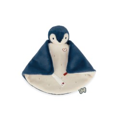 DOUDOU MANCHOT BLEU