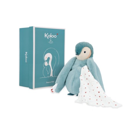 PELUCHE A BISOUS MANCHOT VERT