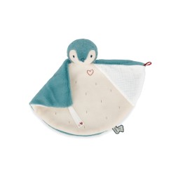 DOUDOU MANCHOT VERT