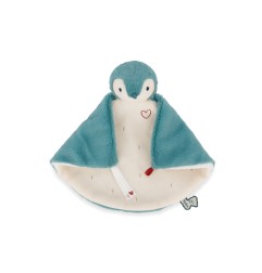 DOUDOU MANCHOT VERT