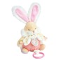 BOITE A MUSIQUE ROSE - LAPIN DE SUCRE