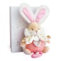 BOITE A MUSIQUE ROSE - LAPIN DE SUCRE