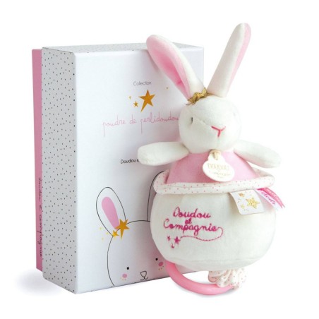 LAPIN FLEURS  - BOITE A MUSIQUE