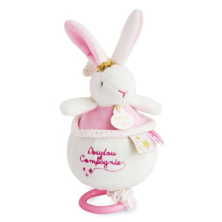 LAPIN FLEURS  - BOITE A MUSIQUE