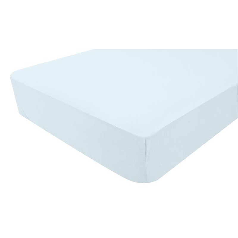 DRAP-HOUSSE JERSEY 40X80 CM CIEL