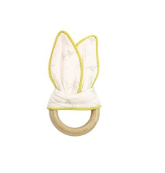 BOX DOUDOU + ANNEAU DENTITION LEAFY BUNNY