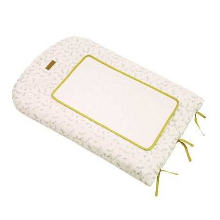 MATELAS A LANGER + HOUSSE LEAFY BUNNY