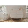 COMMODE A LANGER BLANCHE
