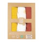 LOT DE 3 LANGES 70X70 CM-OEKO TEX