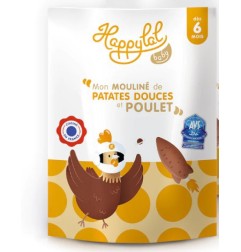 Mon mouliné de patates douces et poulet 6M