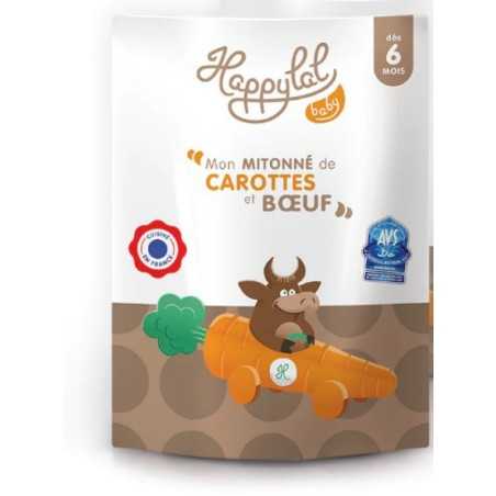 Mon mitonné de carottes et bœuf 6M