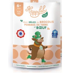 Mon délice de brocolis pdterre et bœuf 6M