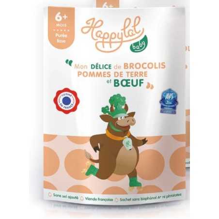 Mon délice de brocolis pdterre et bœuf 6M