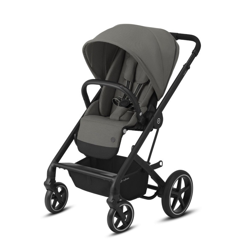 POUSSETTE 4 ROUES BALIOS S LUX BLK SOHO GREY