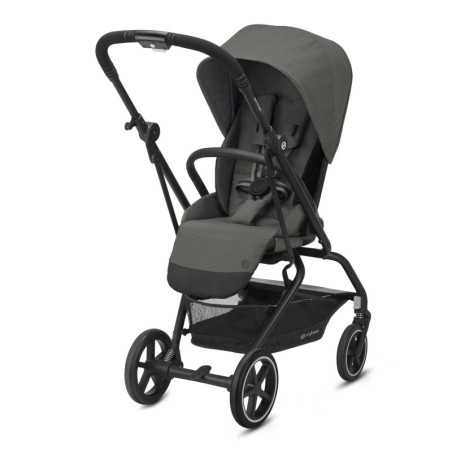 POUSSETTE EEZY S TWIST + 2 BLK SOHO GREY