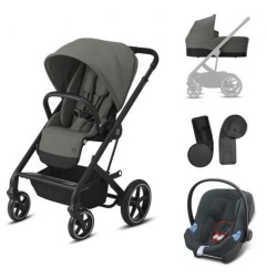 BALIOS S LUX 3-IN-1&nbsp;TRAVELSYSTEM​ SOHO GREY