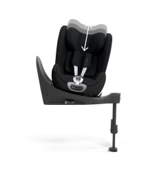 SIRONA T I-SIZE TISSU PLUS - SEPIA BLACK | CYBEX