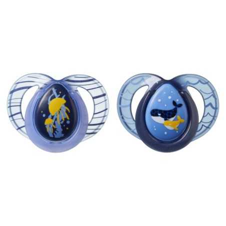 SUCETTE CTN NUIT 6-18M MIXTE X2