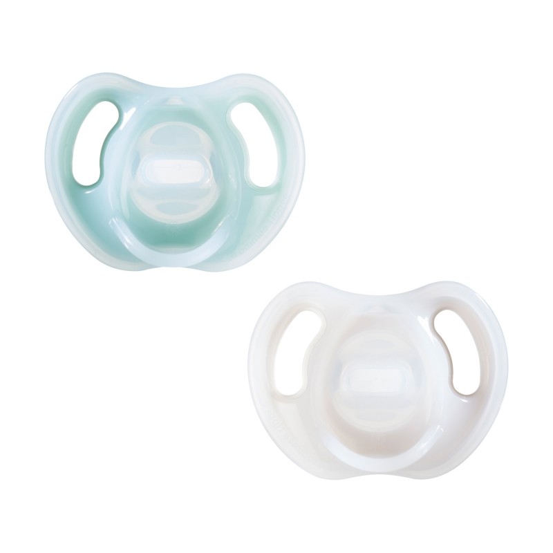 SUCETTE EN SILICONE ULTRA LEGERE X2 0-6 MOIS