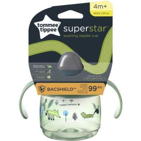 TASSE 1ER AGE 190ML 4M+ DECO VERT