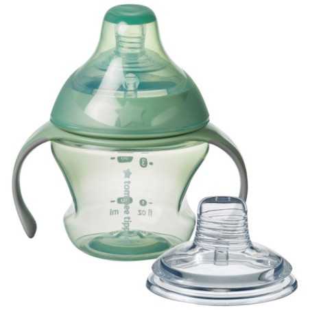 BIBERON-TASSE DE TRANSITION VERT
