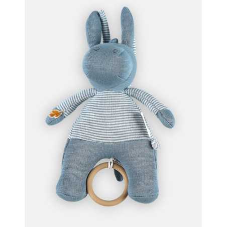 N-P-L PACO BLEU MINI-MUSICAL COTON BIO