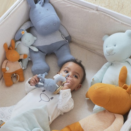 N-P-L PACO OCRE MINI-MUSICAL COTON BIO