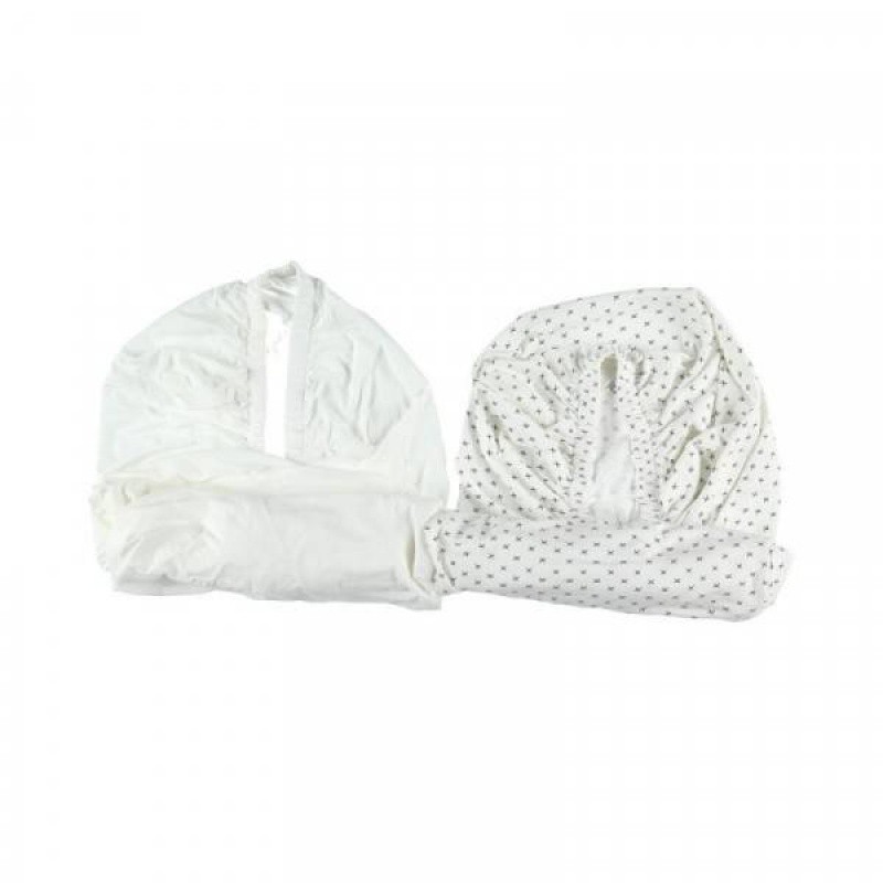 G&S SET 2 DRAPS HOUSSE 70X40