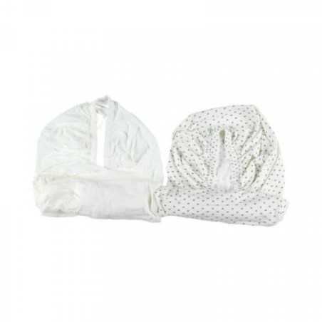 G&S SET 2 DRAPS HOUSSE 70X40