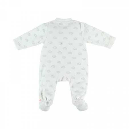 G&S BLANC PYJAMA - VELOURS