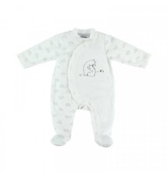 PYJAMA EN VELOURS TIMELESS 6 MOIS