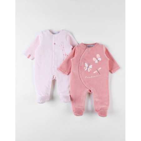 GIRAFE ROSE SET DORS BIEN VEL 2X