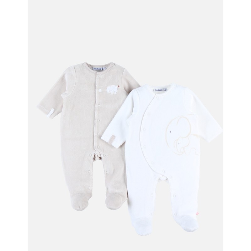 NAISSANCE SET DORS BIEN VELOURS 2X