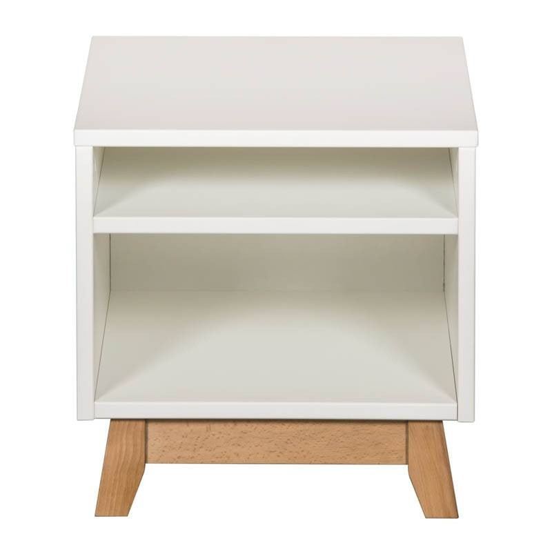 TABLE DE NUIT TRENDY BLANC